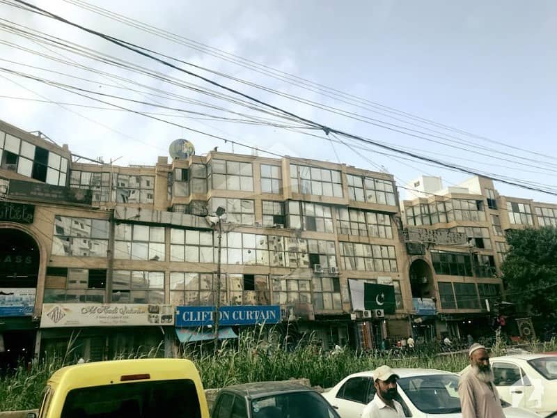 Glass Tower Semi Furnished Office For Sale With And Washroom