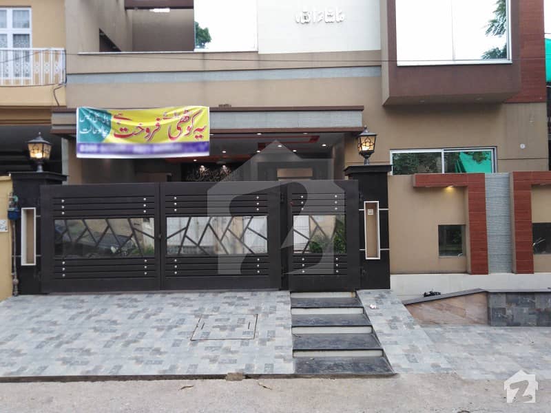 10 Marla Brand New Luxury House For Sale In In Mehran Block Of Allama