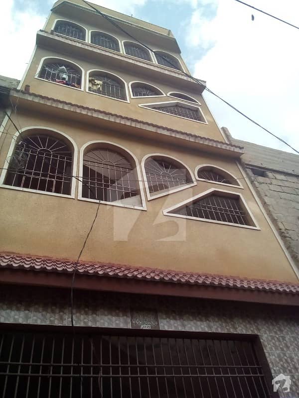 55 Sq Yd Ground+3 House For Sale Shah Faisal Town Karachi Shah Faisal