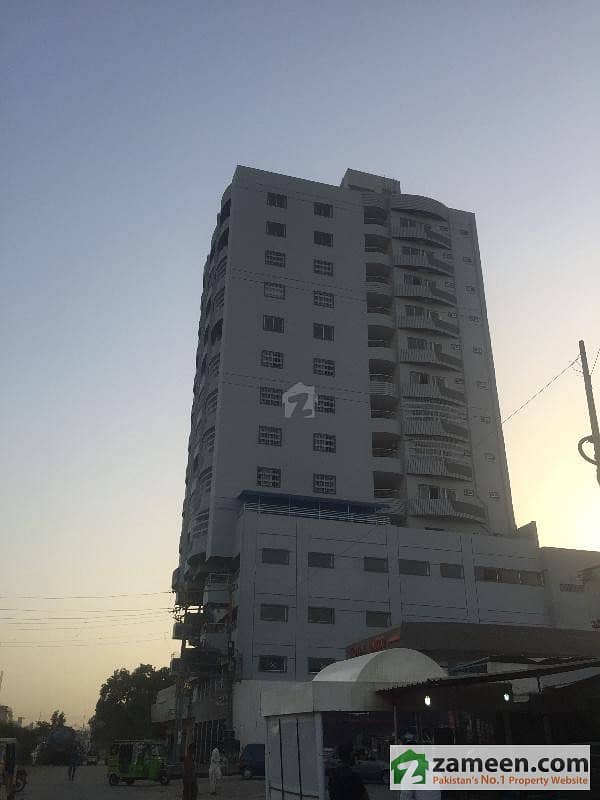 3Beds Flat For Rent Crown Tower At Main Nipa Chowrangi University Road