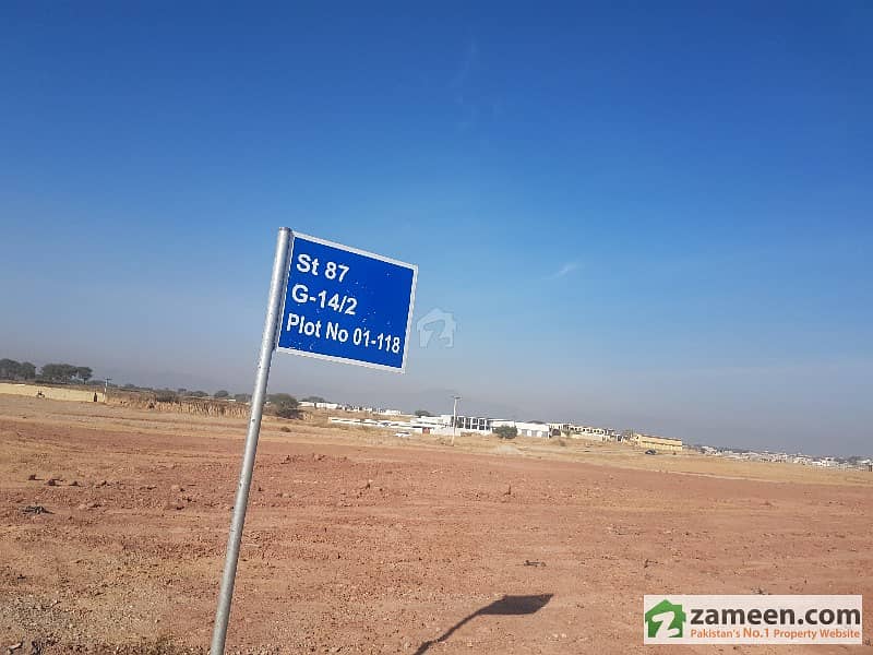 Ideally Located Plot For Sale In Sector G14/2 Islamabad G14/2, G14, Islamabad ID8785580