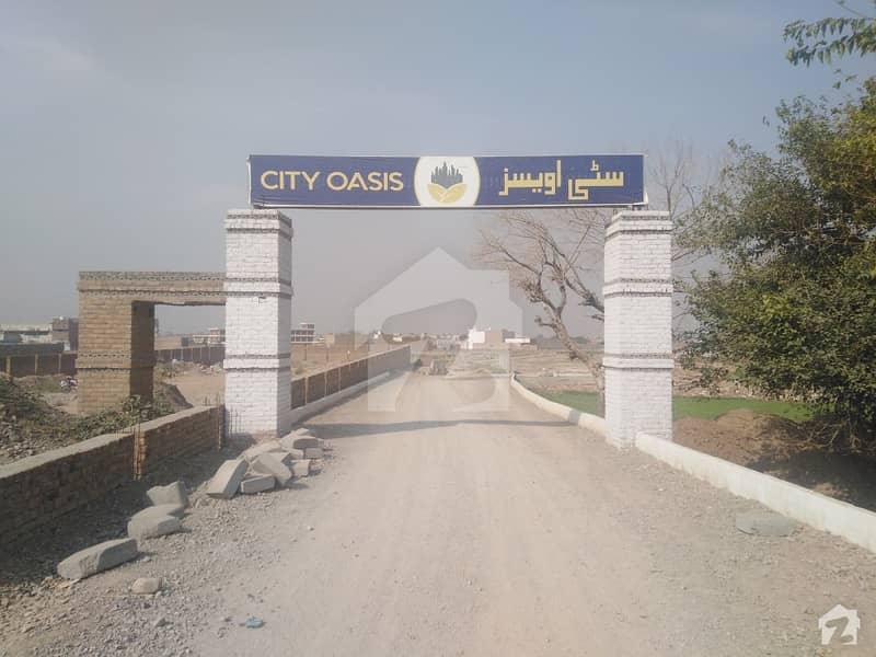 Good Location Plot For Sale In City Oasis Ring Road Sarhad University