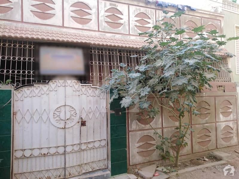 A Single Storey House Is Available For Sale North Karachi, Karachi