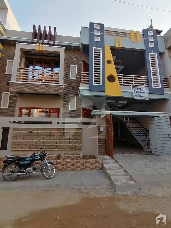 240 Sq Yards New Double Storey House At Block 4 Saadi Town Saadi Town