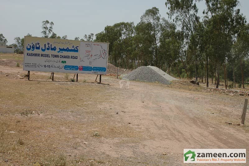 Residential Plot For Sale In Kashmir Model Town Chakri Kashmir Model