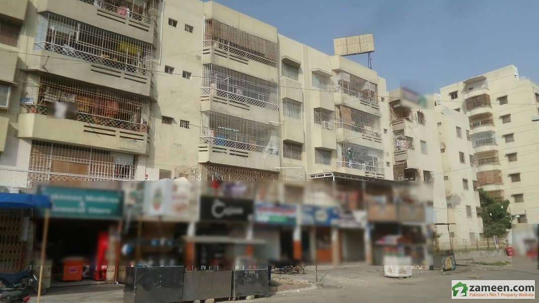 750 Sq Ft Apartment in Shangrila Tower 1st Floor in Block 13 Gulistan e