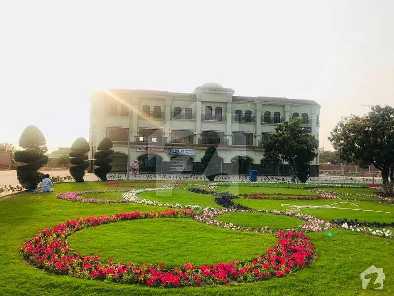 Canal Garden Lahore Block H 6 Marla Corner Commercial Plot Available For Sale Canal Garden