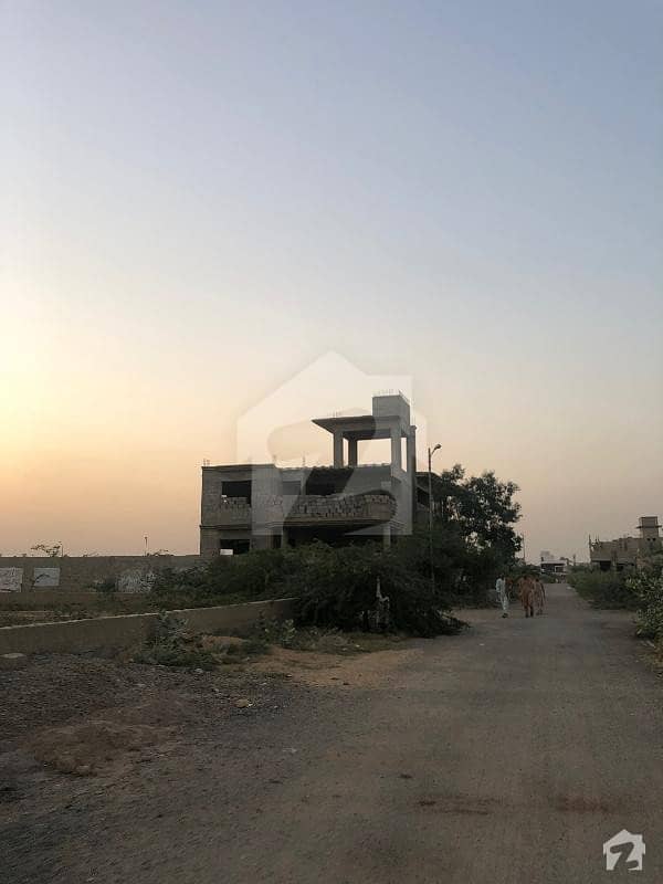 600 Yards Plot At Callachi Society Opp Navy Housing Is Available For