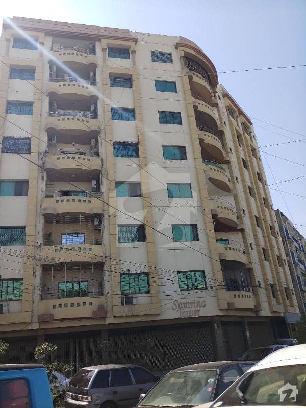 Samrina Tower Apartment For Sale Between Shaheed E Millat Road Shahra E