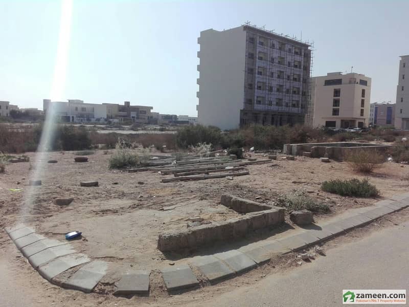 400 SqYards Al Murtaza Commercial Plot Close To Main Road AlMurtaza
