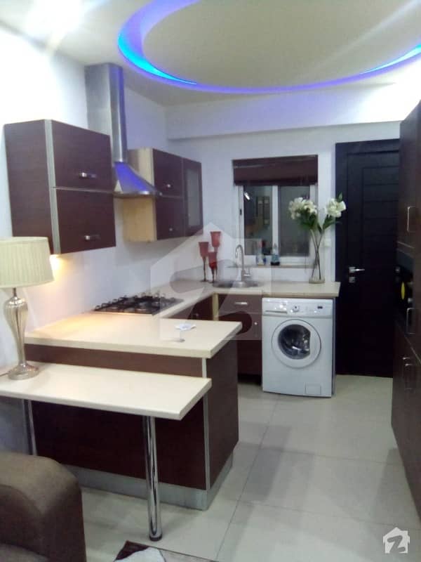 One Bedroom Fully Furnished Bahria Heights Apartment For Rent Bahria