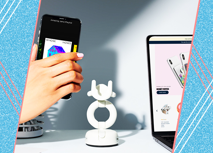 This Phone Mount Has Been a Gamechanger for WFH (& Working Out From Home)