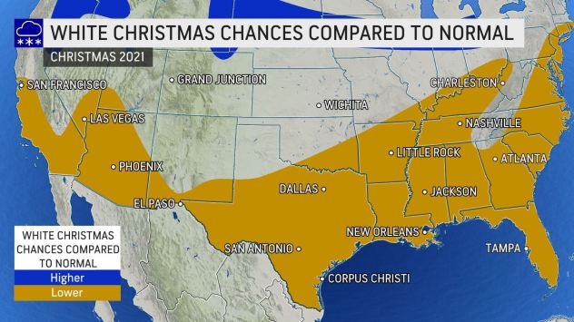 White Christmas Predictions St Louis 2022 Accuweather's White Christmas Forecast 2021