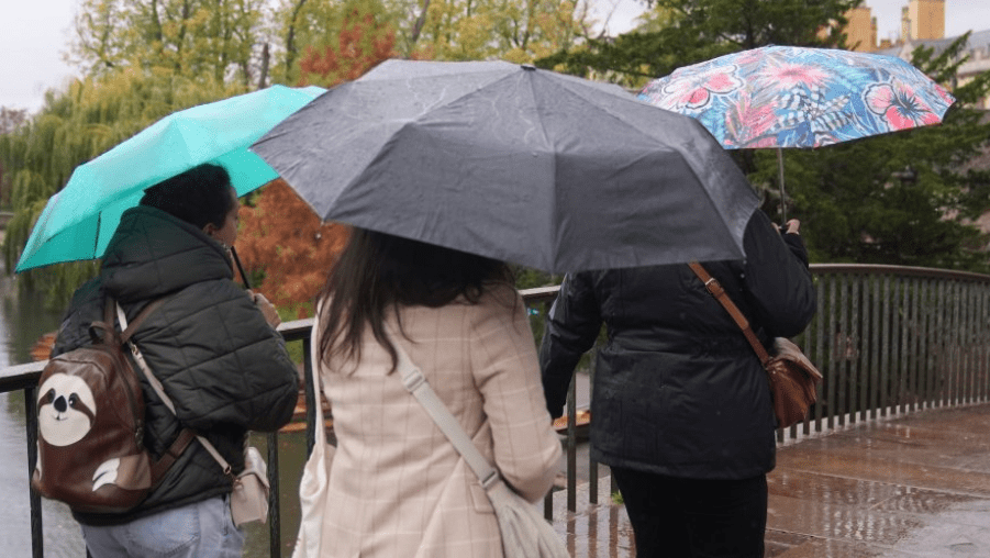 Storm Benjamin West Midlands rain warning