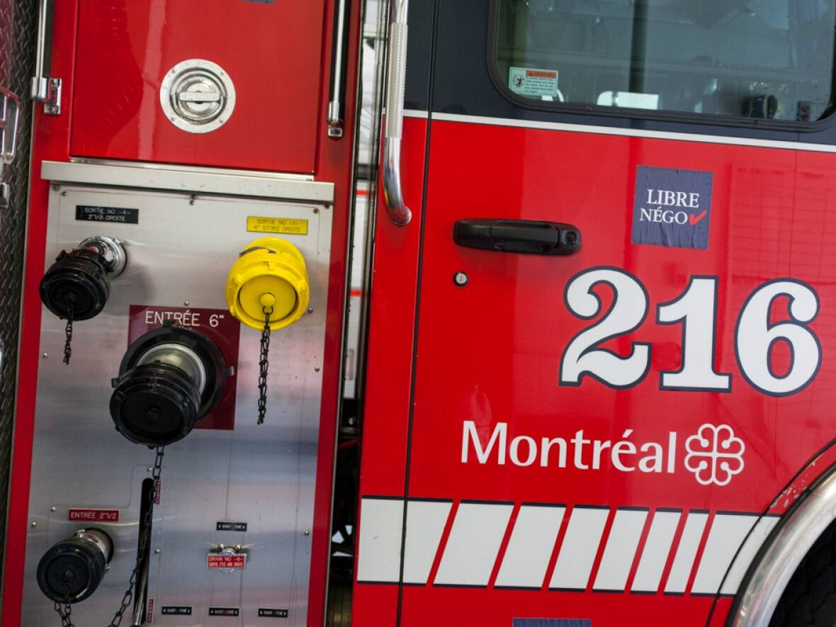 Fouralarm fire in Montreal's east end burns through residential building