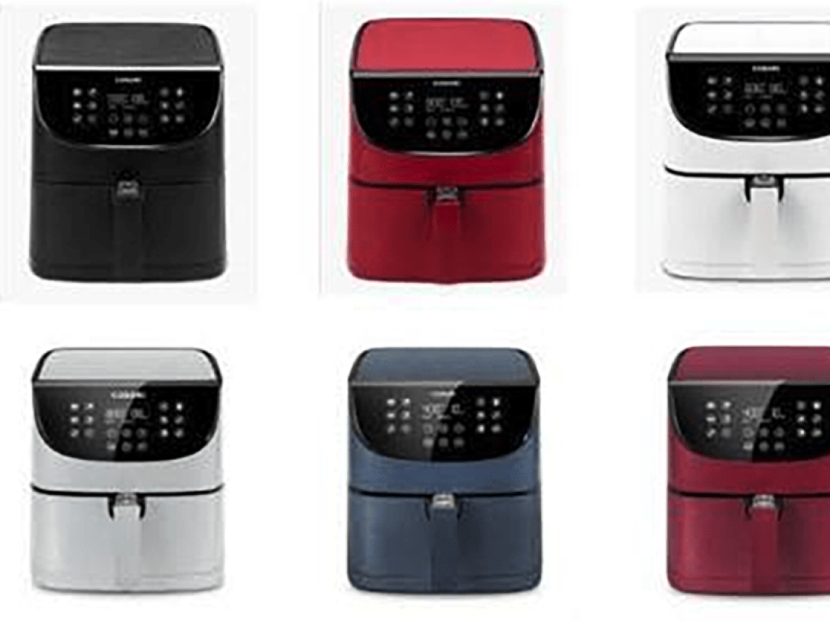 2 million air fryers recalled after reports some are catching fire