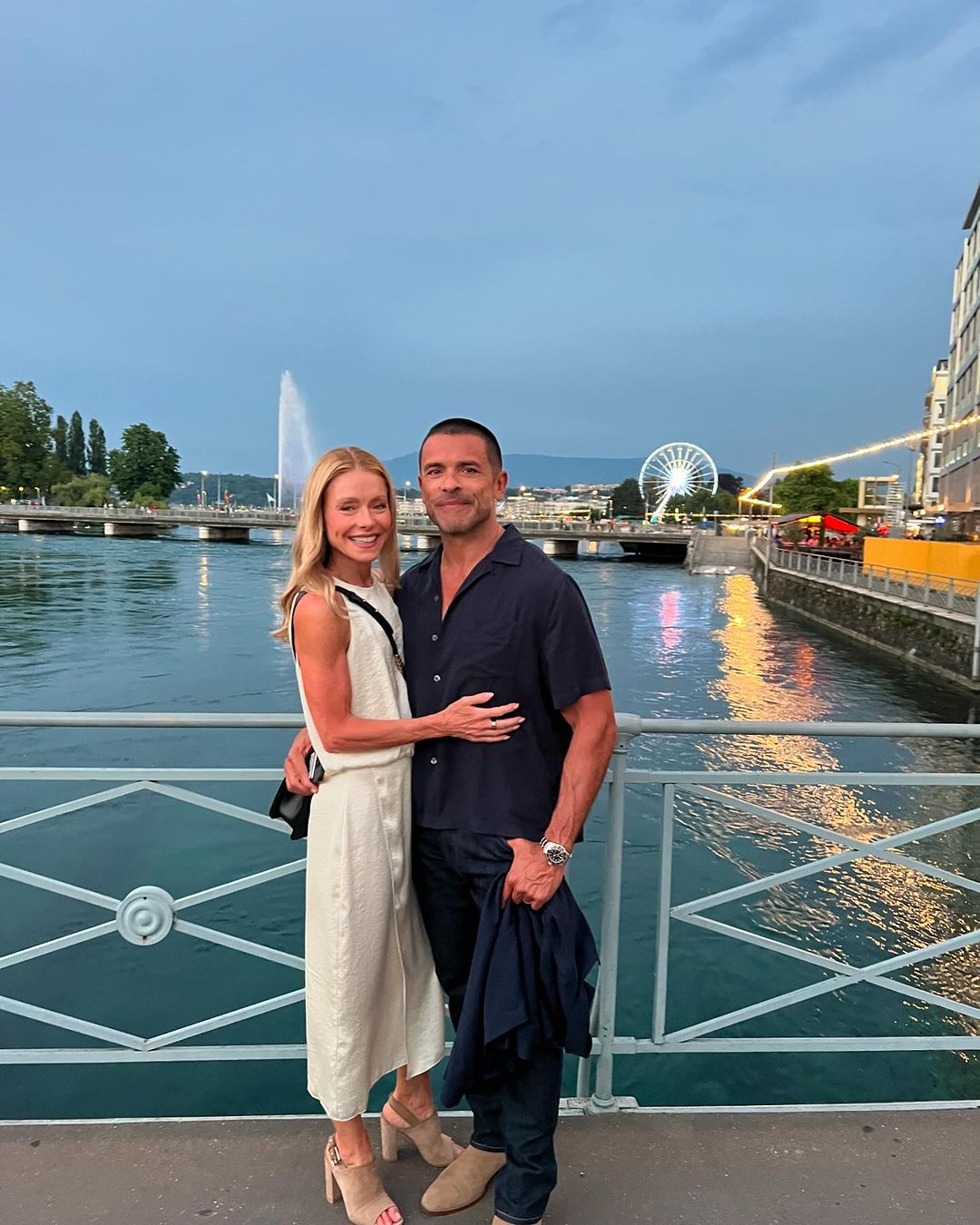 Kelly Ripa Looks Flawless in New Swimsuit Photo From Switzerland