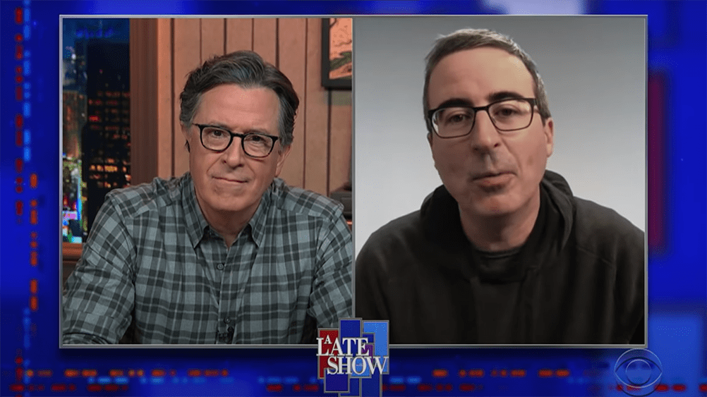 John Oliver “Nearly Burst Into Tears” Upon Voting In American Election