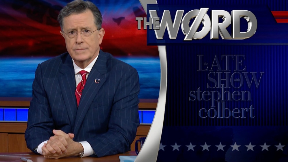 Stephen Colbert Brings Back ‘The Colbert Report’s ‘The Word’ Segment As