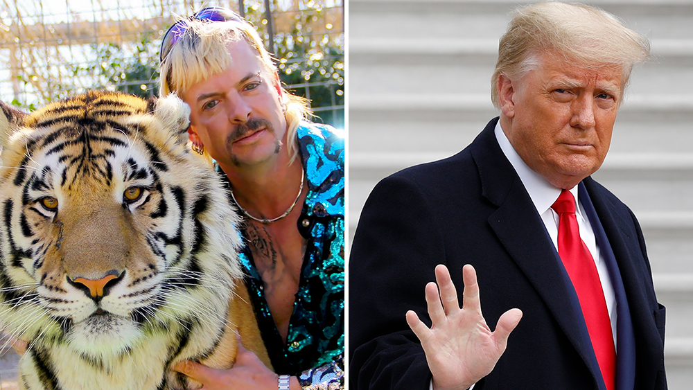 ‘Tiger King’s Jailed Joe Exotic Fights For Donald Trump Pardon In