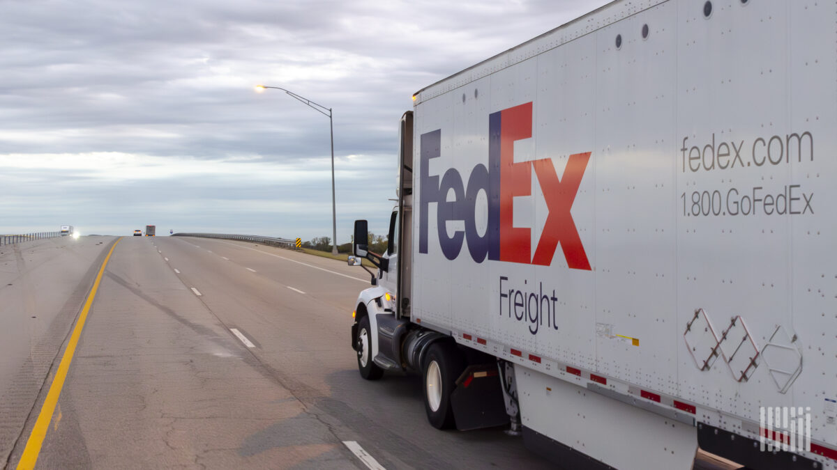 FedEx warns of higher costs under trucker rest break waivers