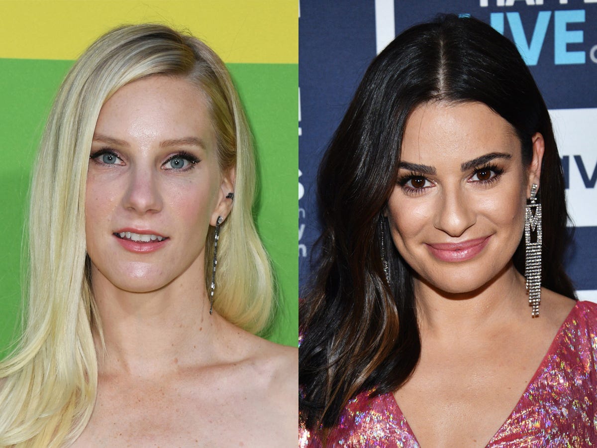 Heather Morris says Lea Michele's behavior on the 'Glee' set was kept