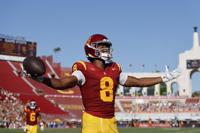 Availability of USC's Ja'Kobi Lane, Elijah Paige remains murky