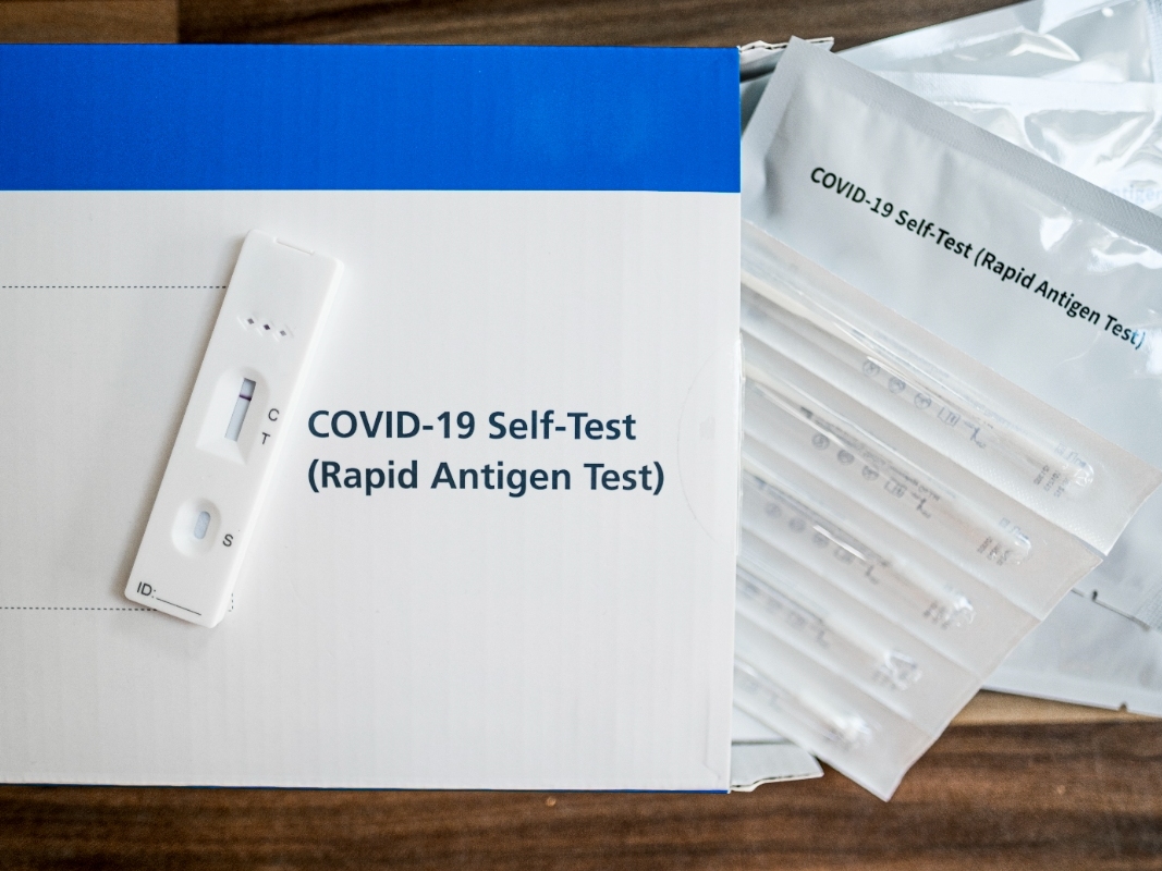 COVID19 SelfTests Selling Out At Arlington Heights Walgreens