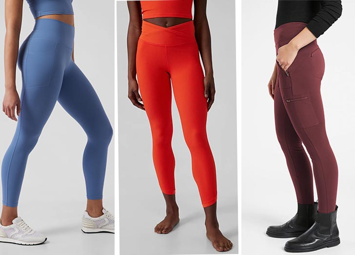 The Best Athleta Leggings, Ranked for Lounging, Running, Yoga and All