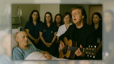 Affirm that Paul McCartney visited Phil Collins in the hospital that strikes a tramp note