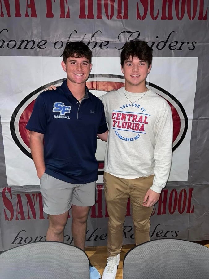 Pair of Santa Fe Raiders baseball players sign with premier JUCO programs