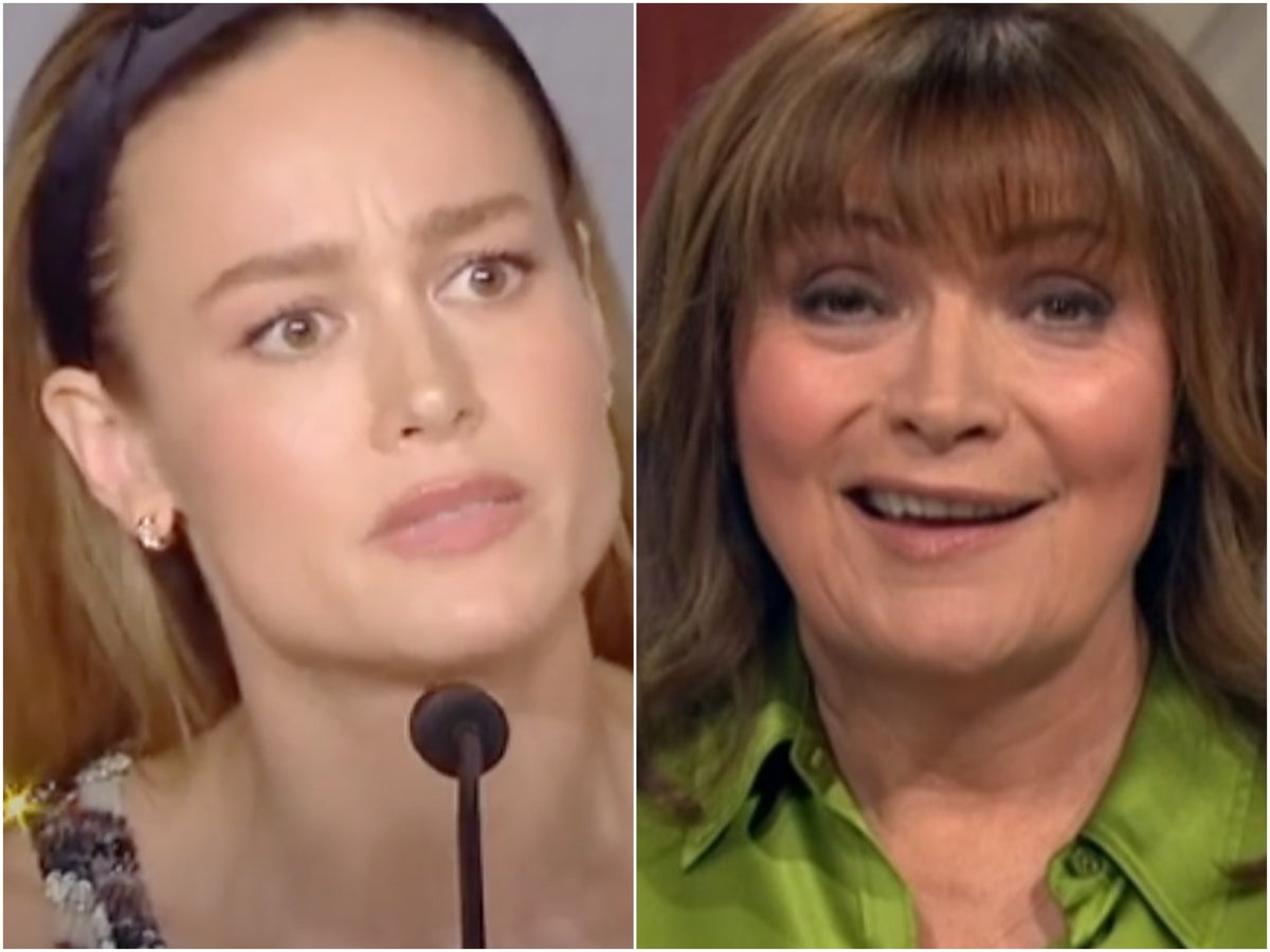 Lorraine Kelly praises Brie Larson for response to ‘awkward’ Johnny
