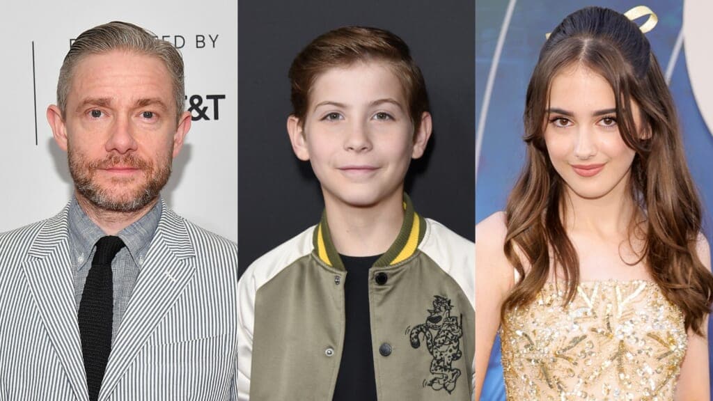 Martin Freeman, Jacob Tremblay, Julia Butters and Taylor Schilling to
