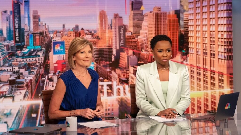 ‘NBC News Daily’ Anchors Zinhle Essamuah and Kate Snow Are Making News