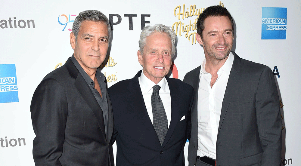 Clooney, Michael Douglas and Hugh Jackman Join MPTF Virtual
