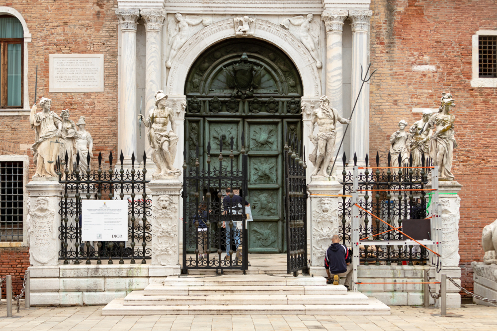 Dior Announces End of Restoration Work on Venice’s Porta Magna