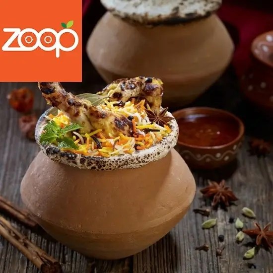 Food in Train by Sais Biryani Palace at Vijayawada Jn Station