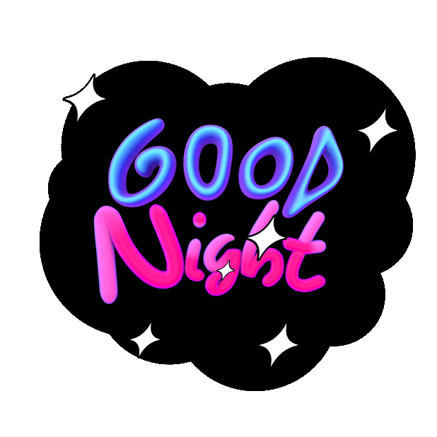 Good Night Sticker by V5MT for iOS & Android GIPHY