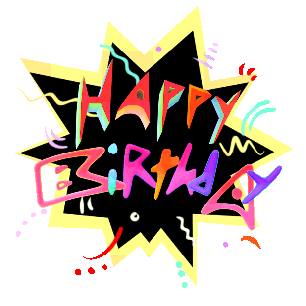 Celebrate Happy Birthday Sticker by V5MT for iOS & Android GIPHY