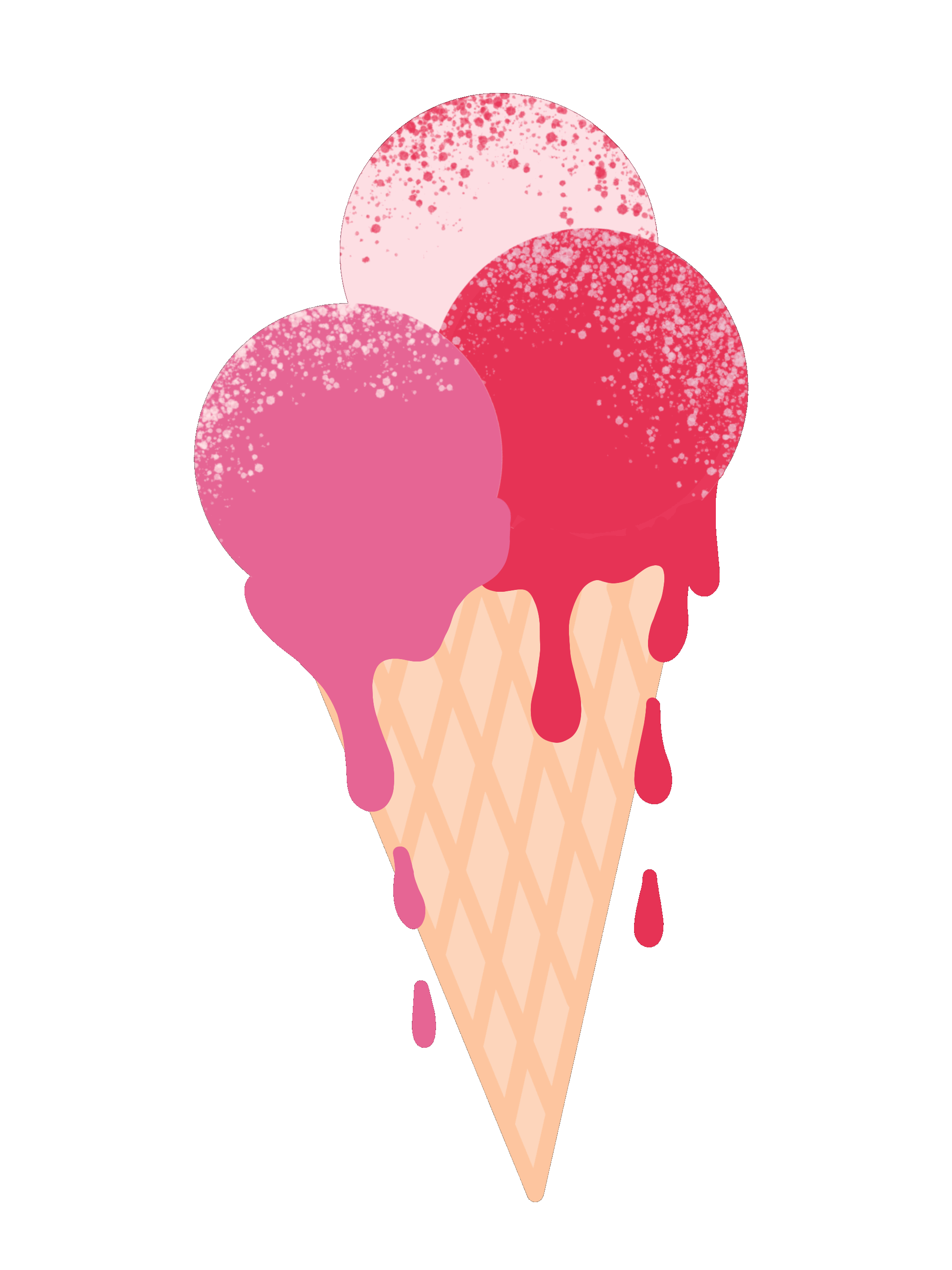 Ice Cream Pink Sticker for iOS & Android GIPHY