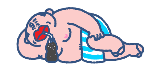 Enjoy Drinking Sticker by SOWINGHONG for iOS & Android GIPHY