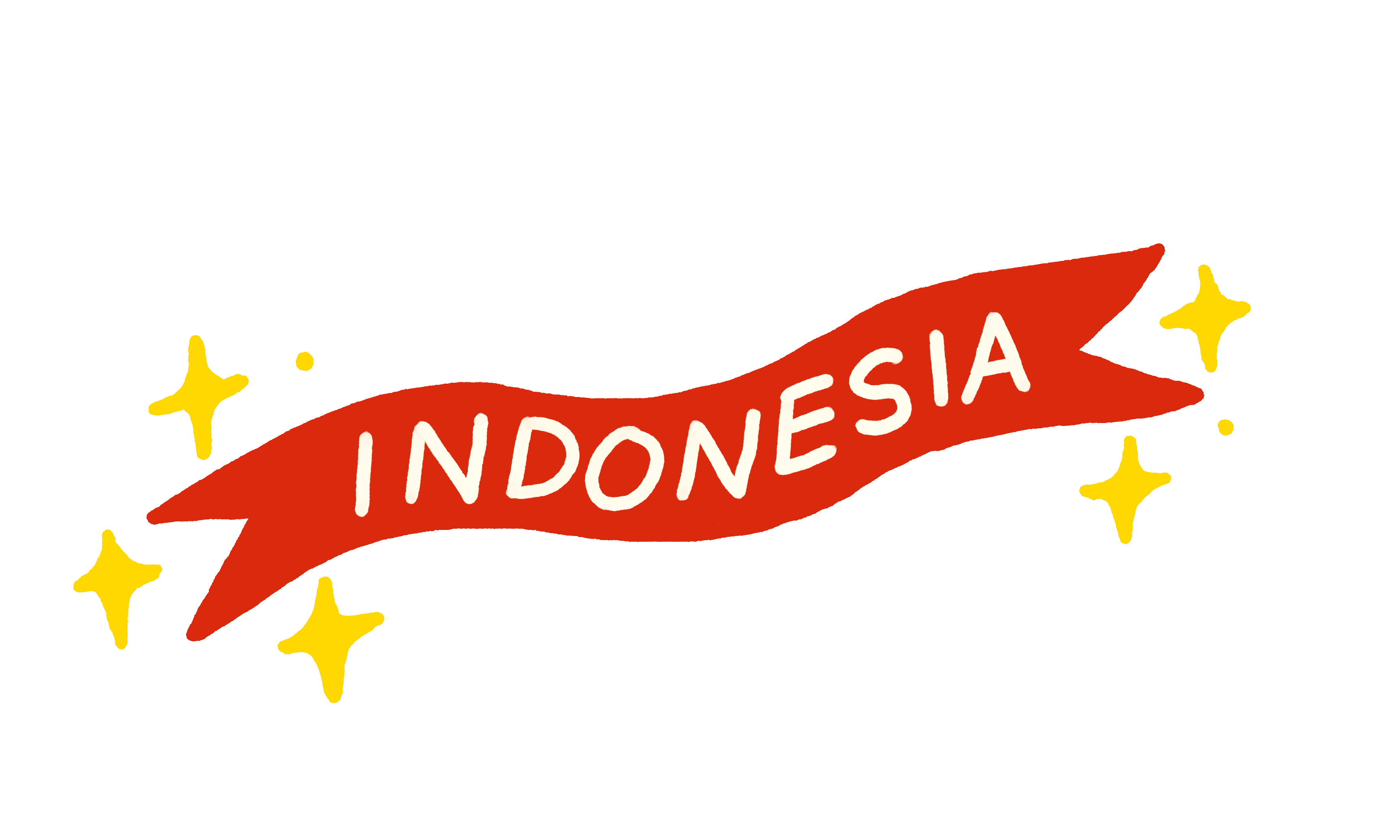 Indonesia Merdeka Sticker by ayangcempaka for iOS & Android GIPHY