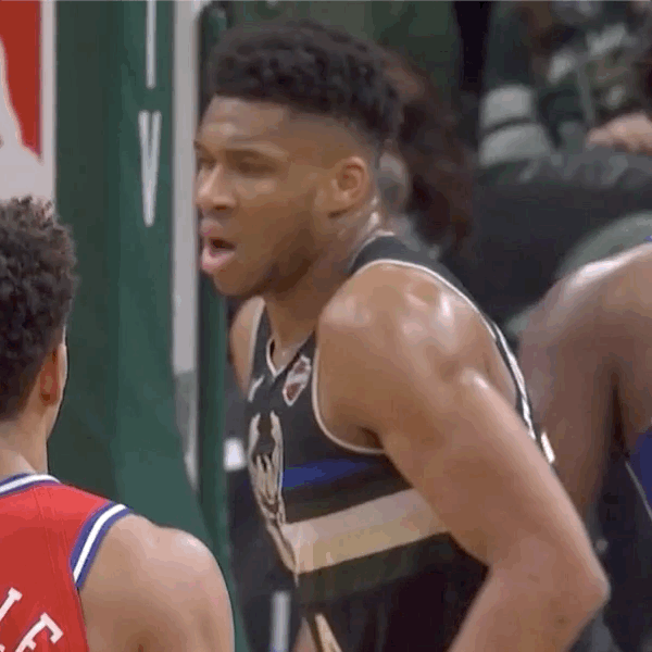 Milwaukee Bucks Giannis Antetokounmpo Gif Giannis Antetokounmpo
