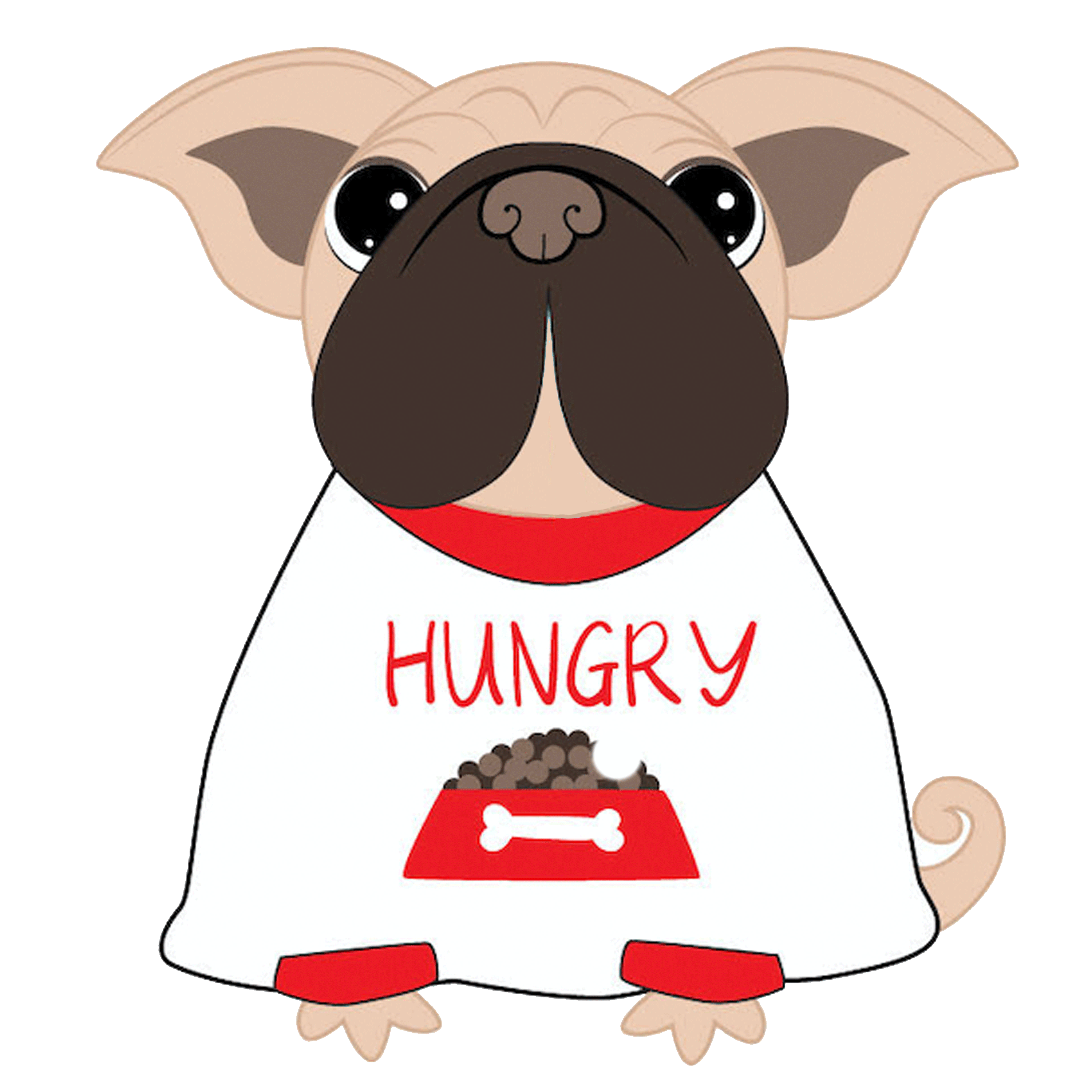 Hungry Dog Sticker by Nikki Carvey for iOS & Android GIPHY