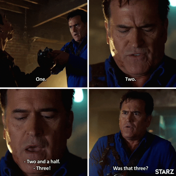 Season 3 Starz GIF by Ash vs Evil Dead Find & Share on GIPHY