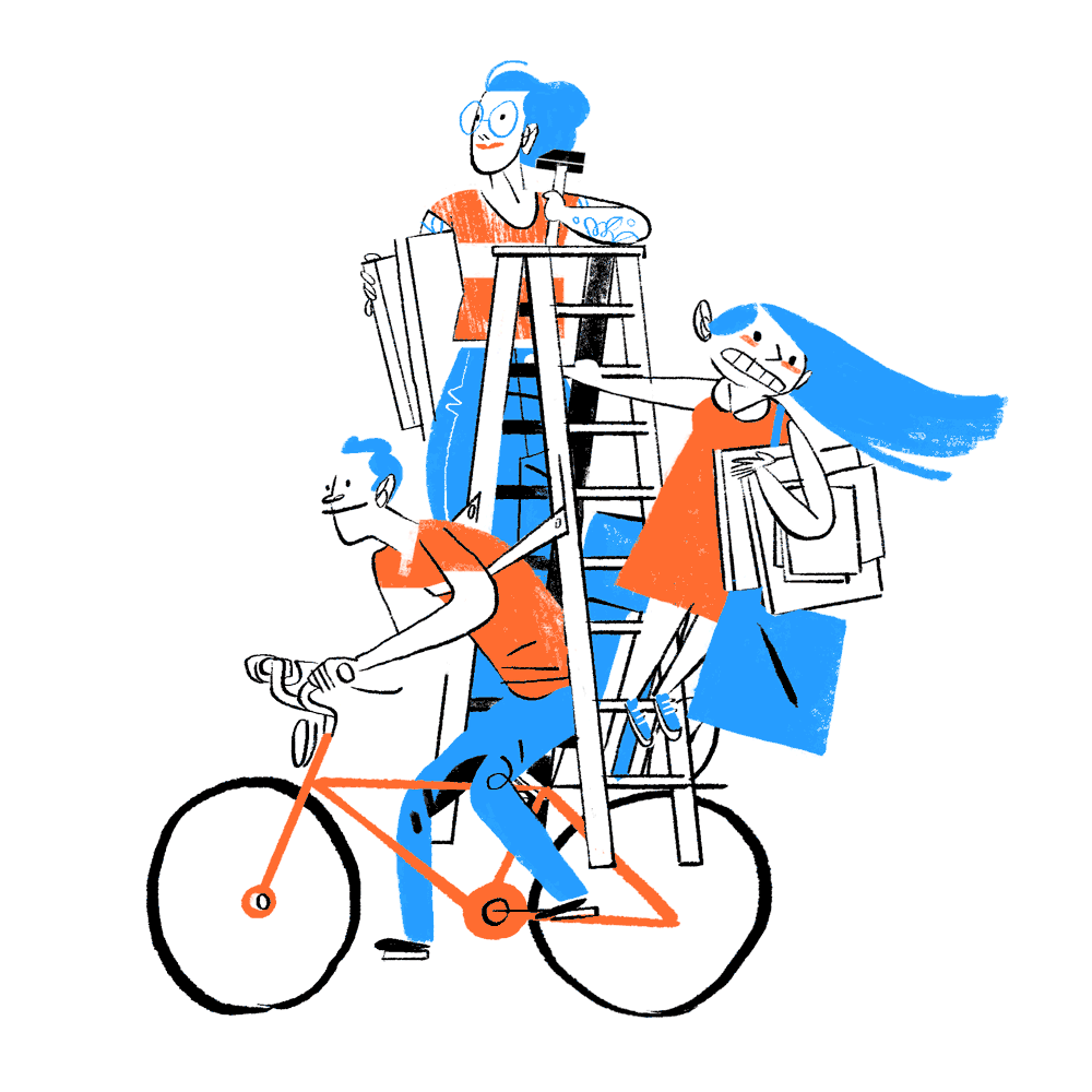 Friends Bike GIF Find & Share on GIPHY