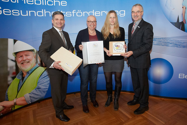 NÖGKK verlieh Gütesiegel für gesunde Betriebe Klosterneuburg