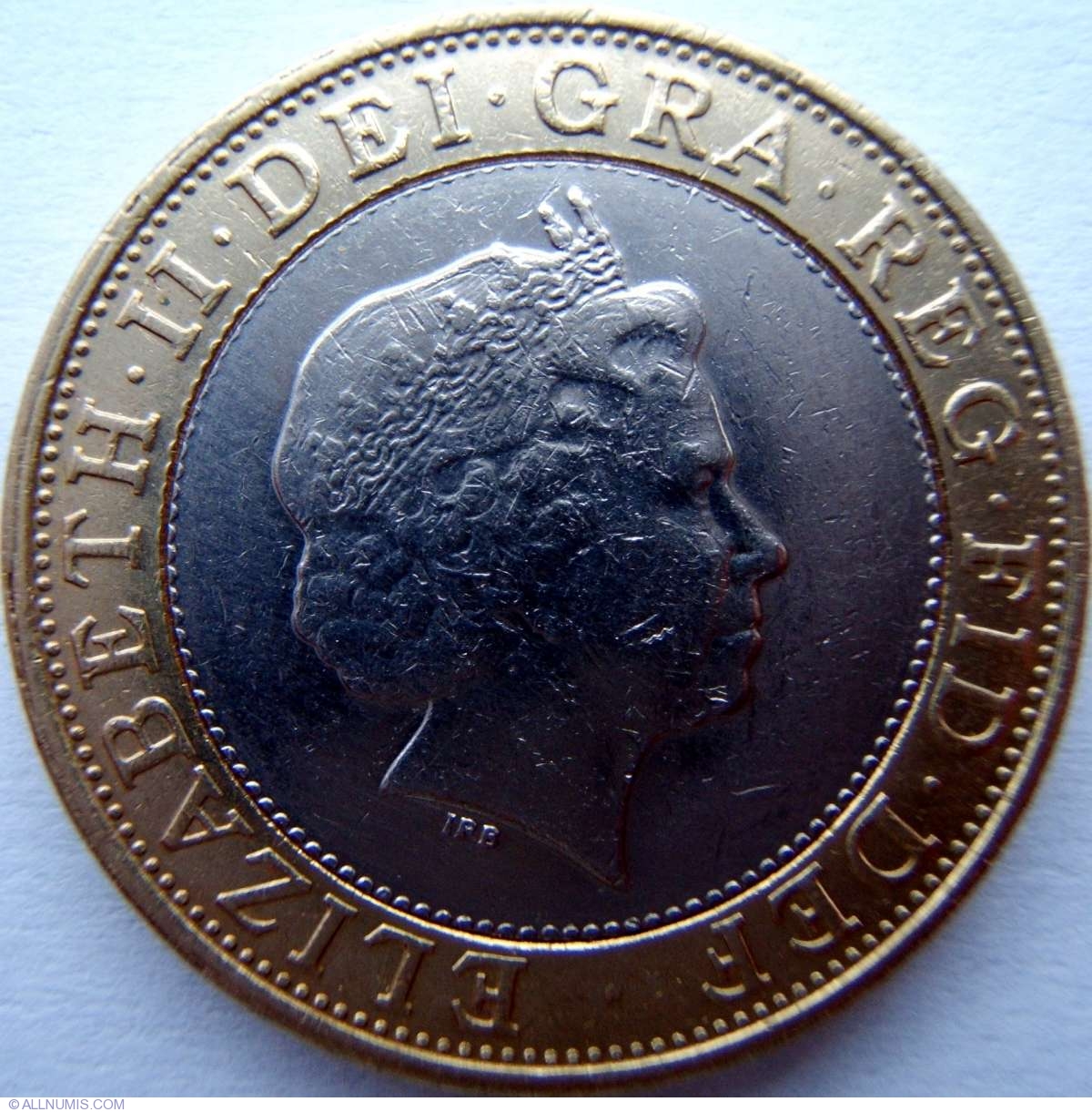 2 Pounds 1998, Elizabeth II (1952present) Great Britain Coin 2968