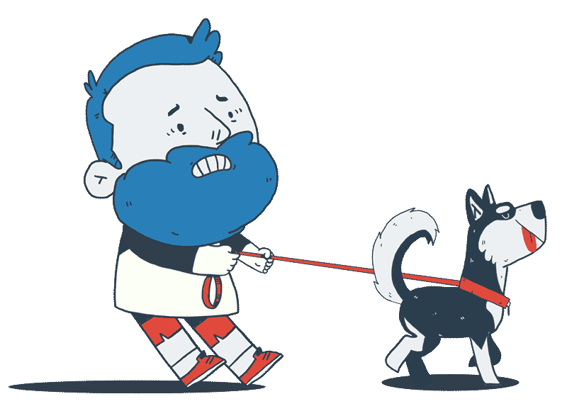 Animation Pulling Sticker by Yimbo for iOS & Android GIPHY