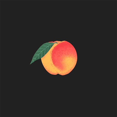 Peach GIF by Jonah Ainslie Find & Share on GIPHY